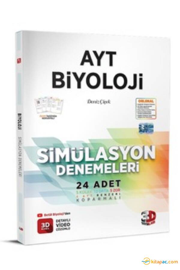 3D AYT BİYOLOJİ SİMULASYON DENEMELERİ - 1