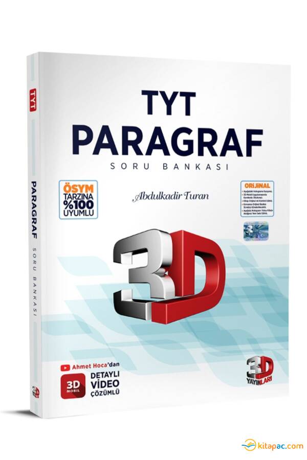 3D TYT PARAGRAF SORU BANKASI - 1