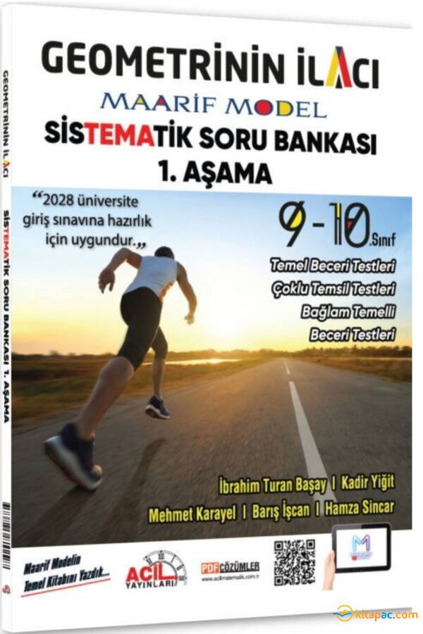 ACİL TYT-AYT GEOMETRİNİN İLACI MAARİF MODEL SİSTEMATİK SORU BANKASI 1.AŞAMA - 1