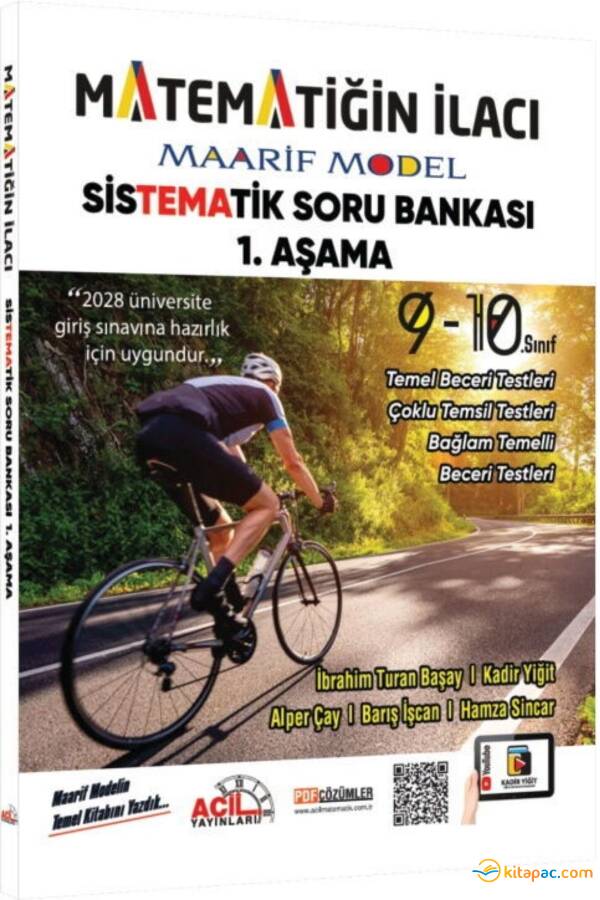 ACİL TYT MATEMATİĞİN İLACI MAARİF MODEL SİSTEMATİK SORU BANKASI 1.AŞAMA - 1
