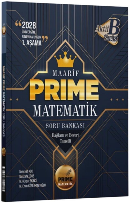 AKTİF ÖĞRENME TYT MAARİF PRİME MATEMATİK SORU BANKASI - AKTİF ÖĞRENME YAYINLARI