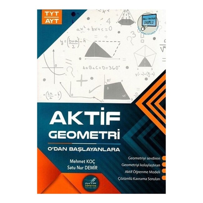 AKTİF TYT-AYT 0 DAN BAŞLAYANLARA GEOMETRİ - AKTİF ÖĞRENME YAYINLARI
