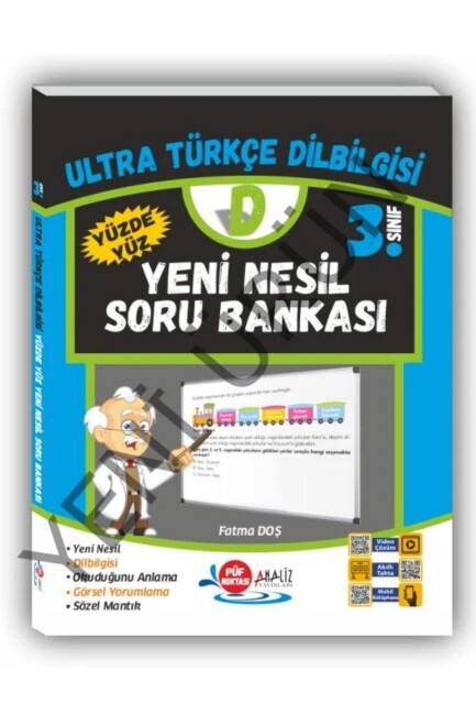 ANALİZ 3.Sınıf ULTRA TÜRKÇE DİLBİLGİSİ SORU BANKASI - ANALİZ YAYINLARI