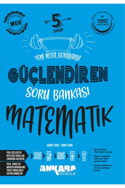 ANKARA 5.Sınıf GÜÇLENDİREN MATEMATİK Soru Bankası - ANKARA YAYINLARI