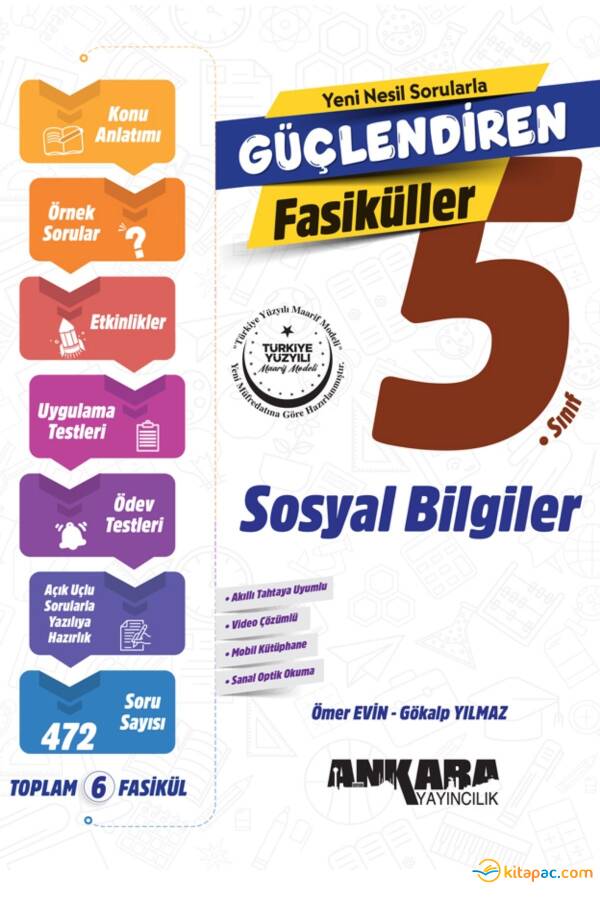 ANKARA 5.Sınıf GÜÇLENDİREN SOSYAL BİLGİLER FASİKÜLLER - 1