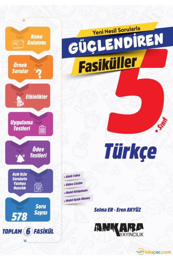 ANKARA 5.Sınıf GÜÇLENDİREN TÜRKÇE FASİKÜL - 1