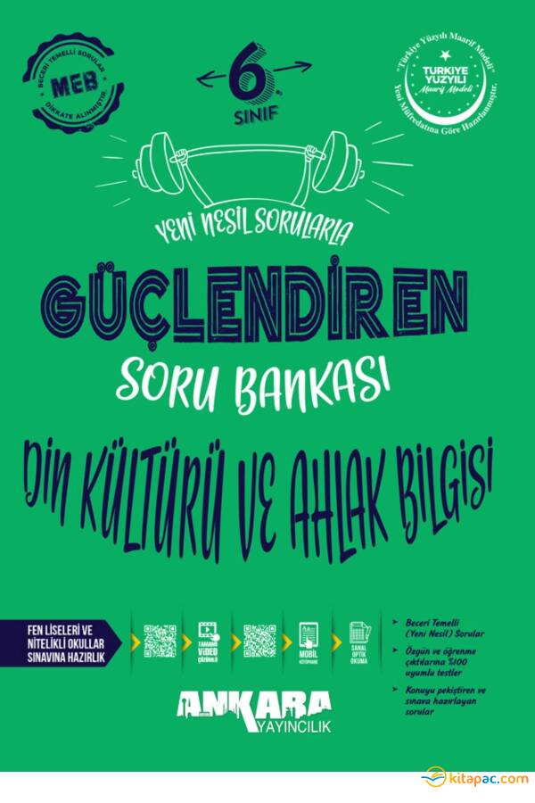 ANKARA 6.Sınıf DİN KÜLTÜRÜ GÜÇLENDİREN SORU BANKASI - 1