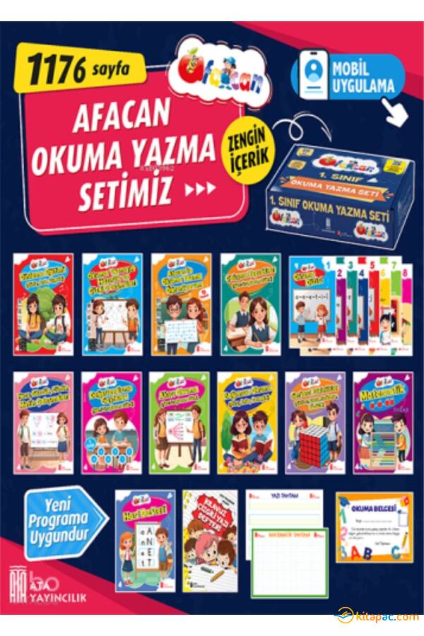 ATA 1. SINIF AFACAN OKUMA YAZMA SETİ - 1