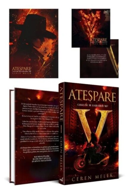 ATEŞPARE - 1 - CANAVAR MI KAHRAMAN MI ? - CİLTLİ - İNDİGO KİTAP 