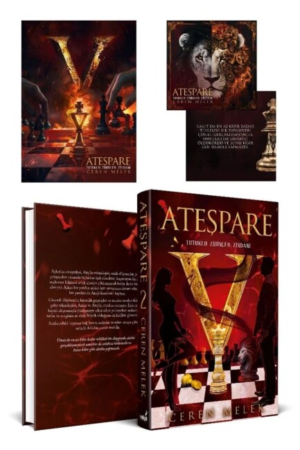 ATEŞPARE - 2 - TUTUKLU ZİHİNLER ZİNDANI - CİLTLİ - İNDİGO KİTAP 