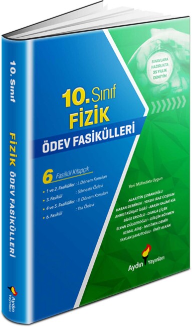 AYDIN 10.Sınıf FİZİK Ödev Fasikülleri - AYDIN YAYINLARI