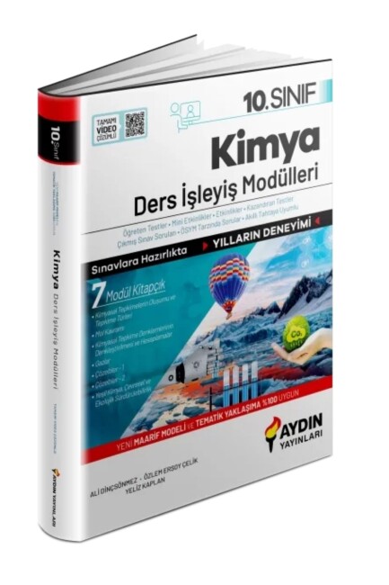 AYDIN 10.Sınıf KİMYA DERS İŞLEYİŞ MODÜLLERİ - AYDIN YAYINLARI