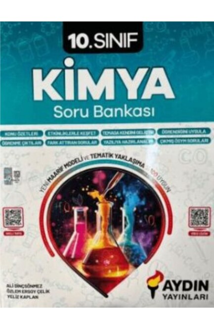 AYDIN 10.Sınıf KİMYA Konu Özetli Soru Bankası - AYDIN YAYINLARI