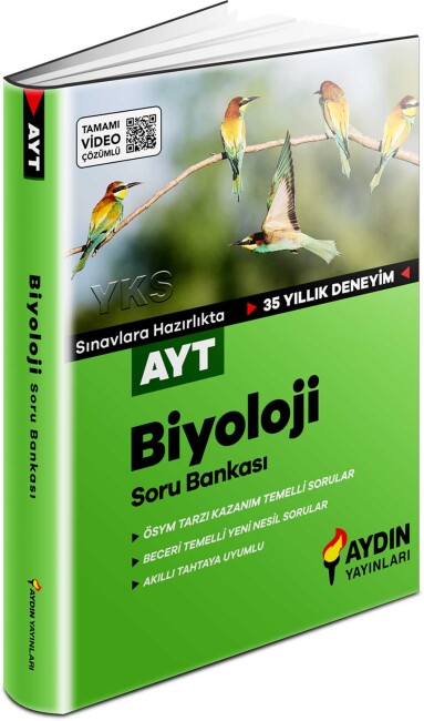 AYDIN AYT BİYOLOJİ Soru Bankası - AYDIN YAYINLARI