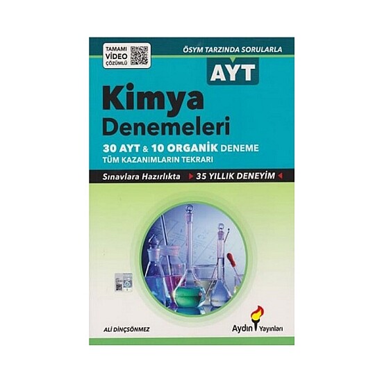 AYDIN AYT KİMYA DENEME - AYDIN YAYINLARI