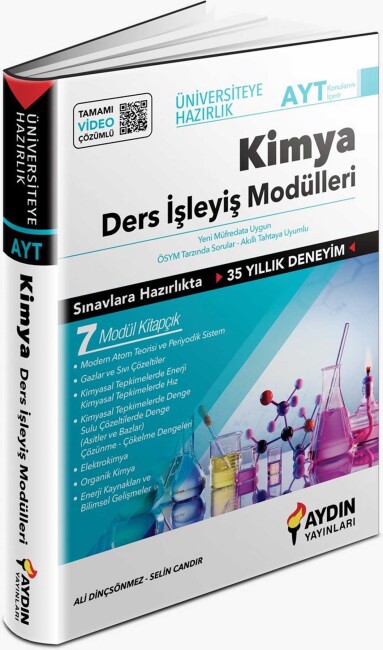 AYDIN AYT KİMYA DERS İŞLEYİŞ MODÜLLERİ - AYDIN YAYINLARI