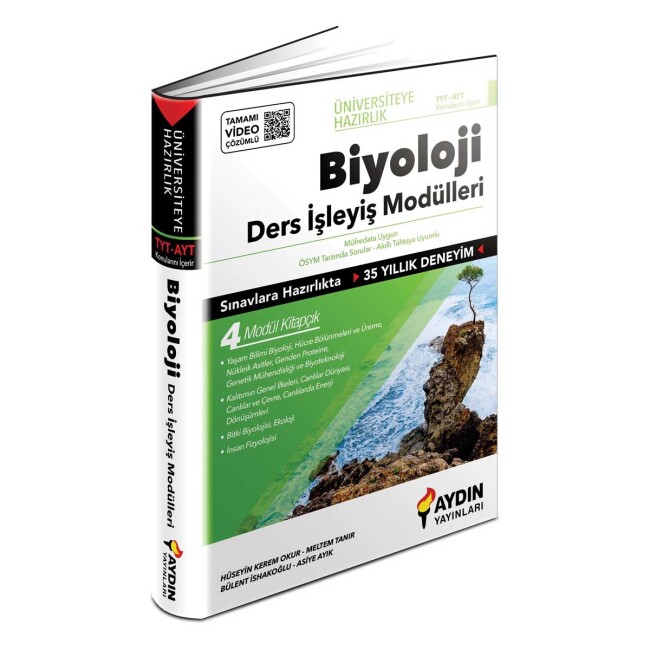 AYDIN TYT AYT BİYOLOJİ Ders İşleyiş Modülleri - AYDIN YAYINLARI