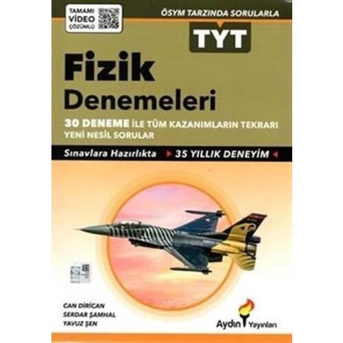 AYDIN TYT FİZİK DENEMELERİ - AYDIN YAYINLARI