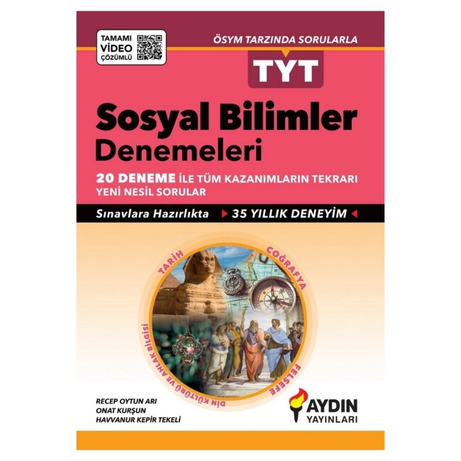 AYDIN TYT SOSYAL BİLİMLER 20 li DENEME - AYDIN YAYINLARI