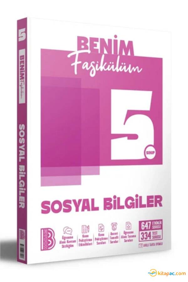 BENİM HOCAM 5. SINIF SOSYAL BİLGİLER FASİKÜLÜM - 1