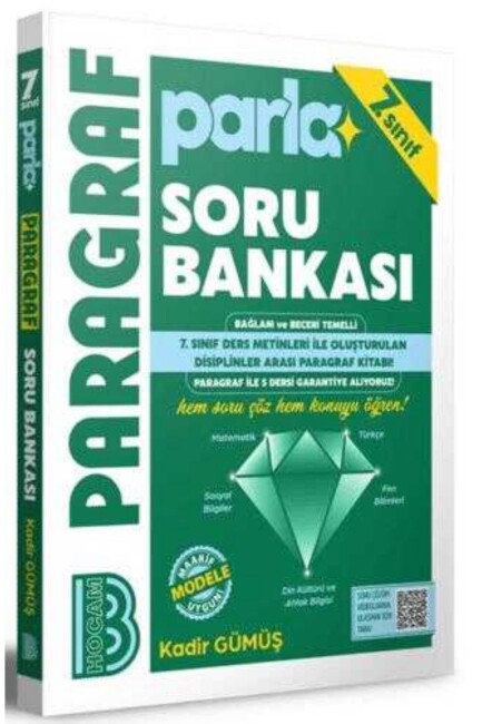 BENİM HOCAM 7.SINIF PARLA PARAGRAF SORU BANKASI - BENİM HOCAM YAYINLARI