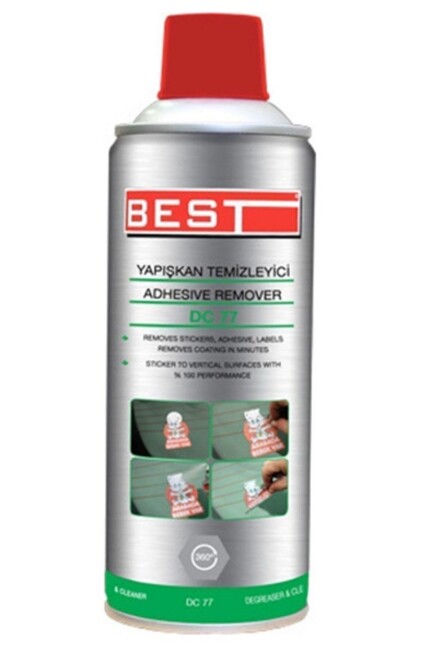 BEST 400ml. YAPIŞKAN TEMİZLEYİCİ ETİKET SÖKÜCÜ DC-77 - BEST