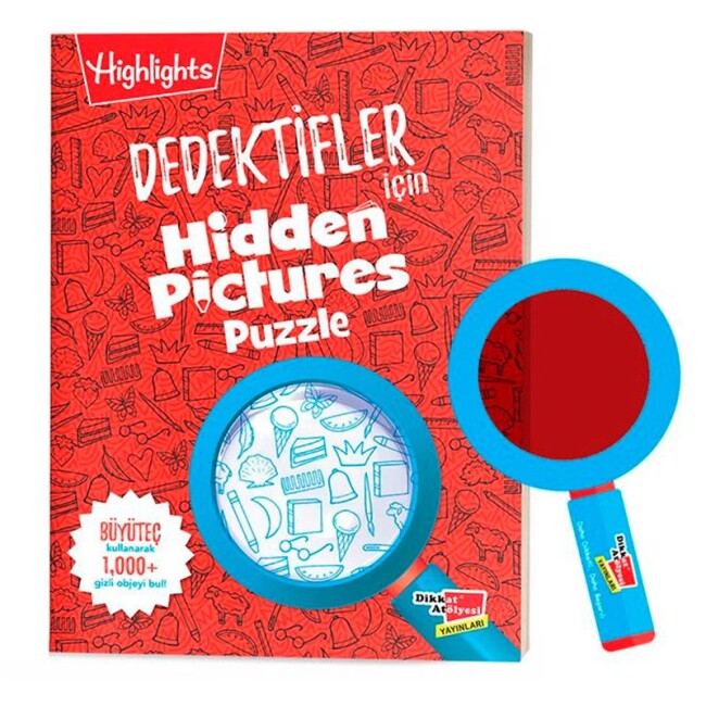 DEDEKTİFLER İÇİN HİDDEN PİCTURES - DİKKAT ATÖLYESİ YAYINLARI