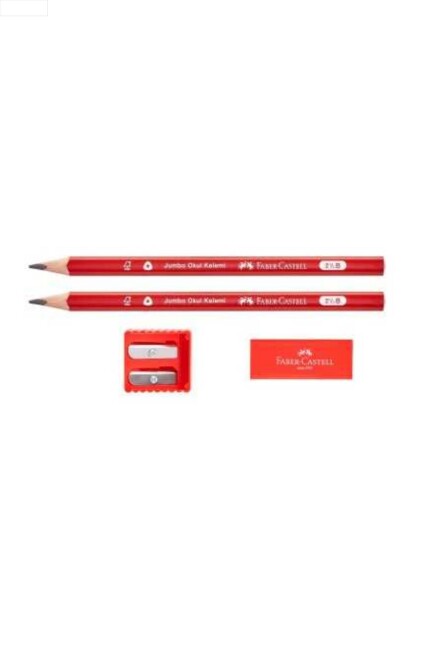 FABER CASTELL ERGONOMİK OKUL SETİ - FABER-CASTELL