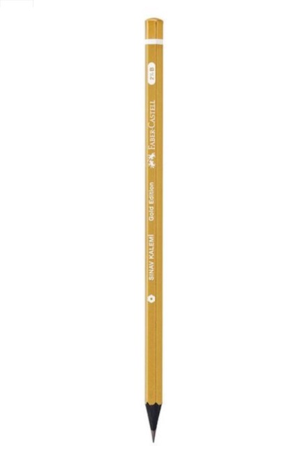 FABER CASTELL MERCANLI SINAV KALEMİ KURŞUN KALEM 2,5 B - FABER-CASTELL