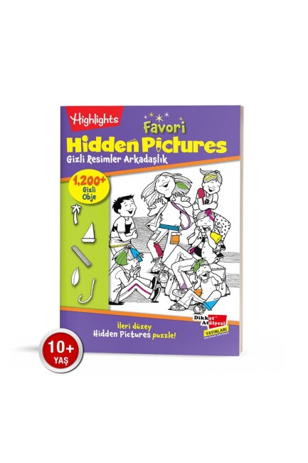 FAVORİ HİDDEN PİCTURES - ARKADAŞLIK - DİKKAT ATÖLYESİ YAYINLARI