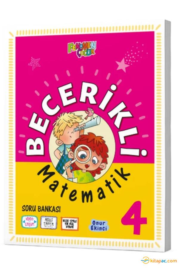 FENOMEN 4.Sınıf BECERİKLİ MATEMATİK SORU BANKASI - 1