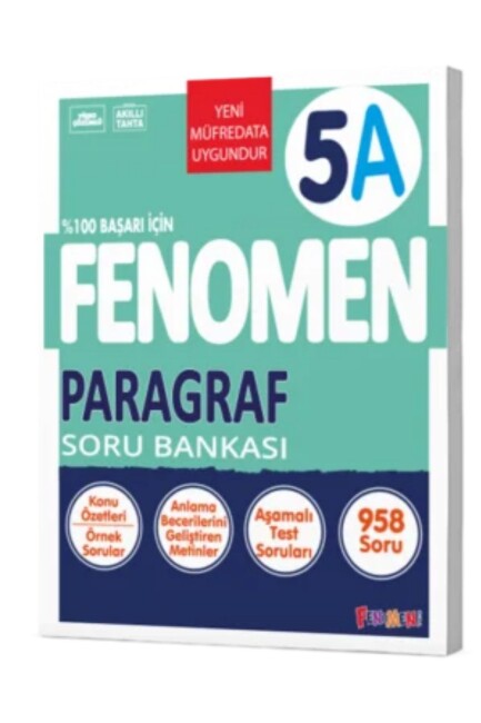 FENOMEN 5.SINIF PARAGRAF - A - SORU BANKASI - FENOMEN