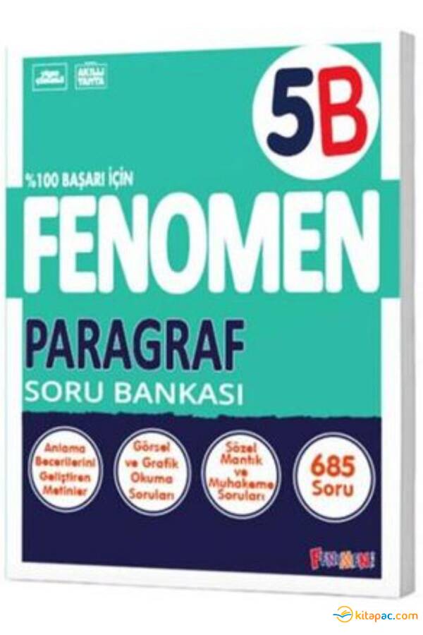 FENOMEN 5.SINIF PARAGRAF - B - SORU BANKASI - 1