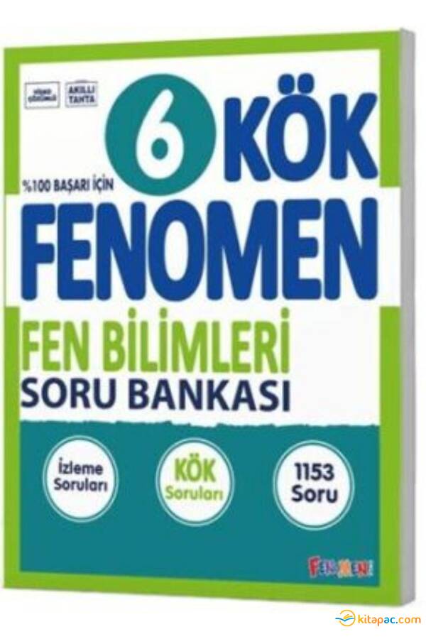 FENOMEN 6.Sınıf KÖK FEN BİLİMLERİ SORU BANKASI - 1