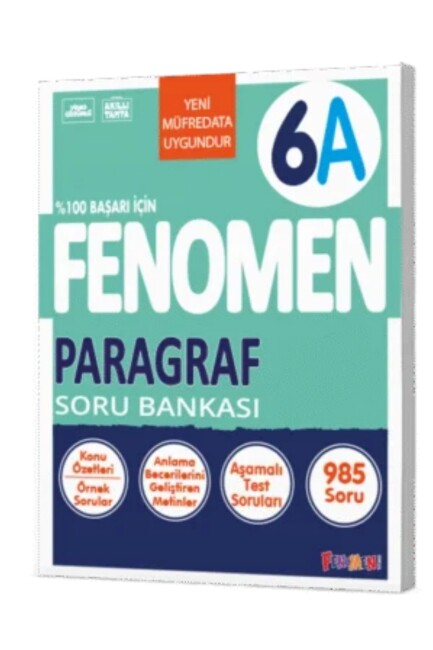 FENOMEN 6.SINIF PARAGRAF - A - SORU BANKASI - FENOMEN