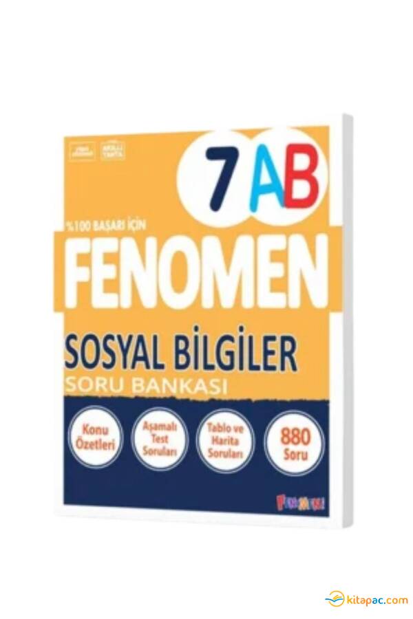FENOMEN 7.SINIF SOSYAL BİLGİLER A-B SORU BANKASI - 1