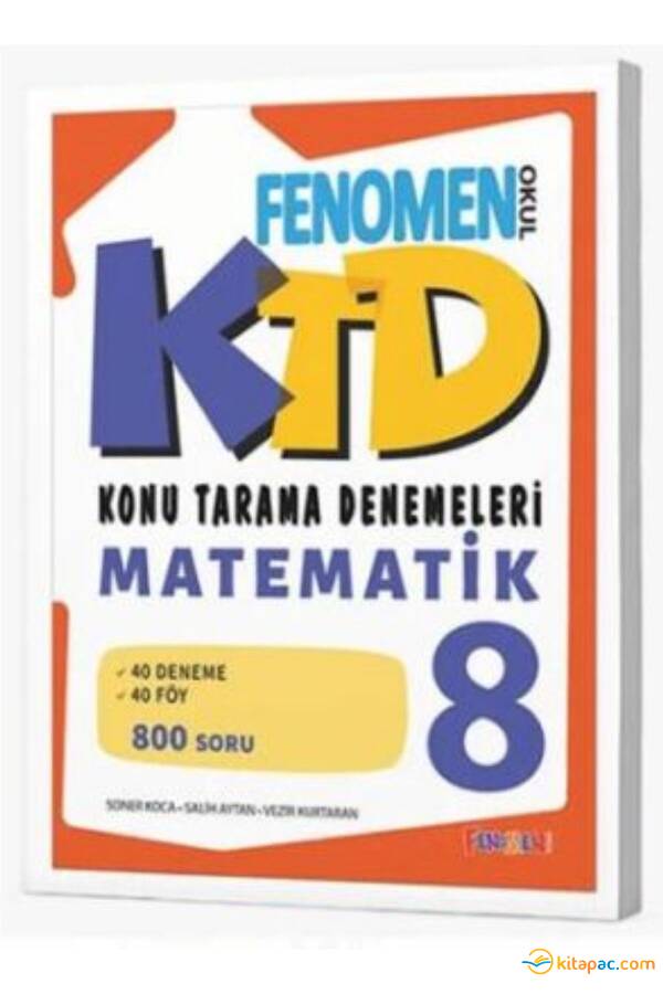 FENOMEN 8.SINIF MATEMATİK KONU TARAMA DENEMELERİ - 1