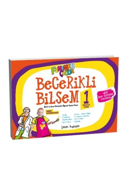 FENOMEN ÇOCUK BECERİKLİ BİLSEM 1 HAZIRLIK KİTABI - FENOMEN ÇOCUK