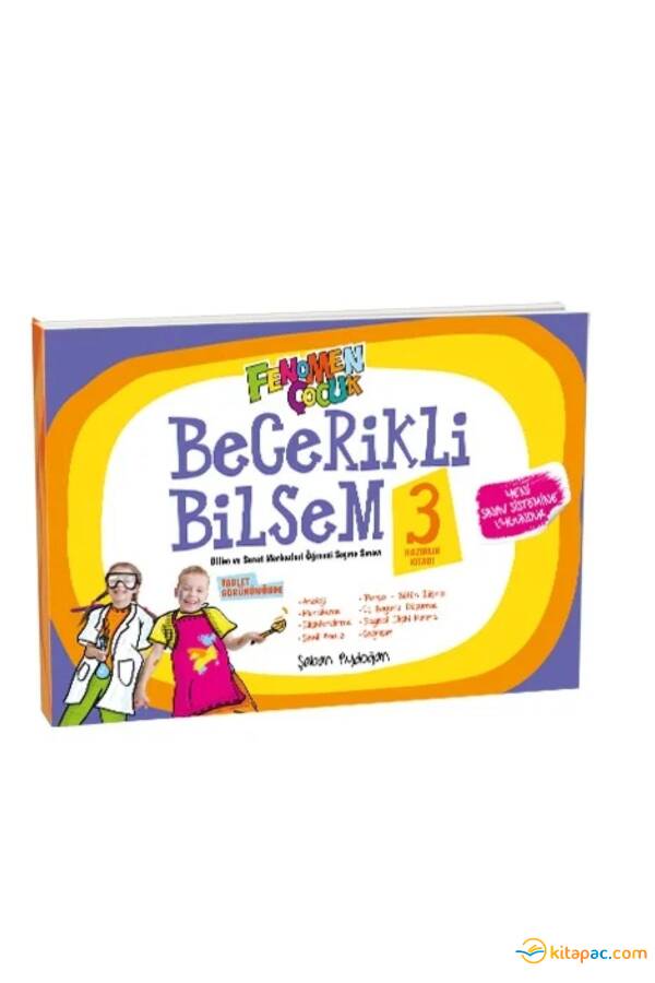FENOMEN ÇOCUK BECERİKLİ BİLSEM 3 HAZIRLIK KİTABI - 1