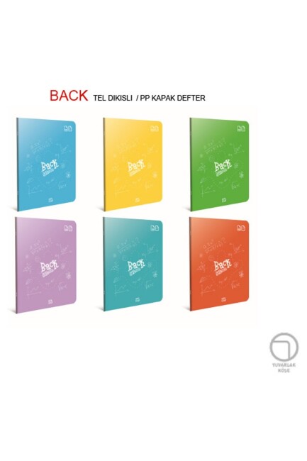 GIPTA ECO BACK A5 60yp.PP KAPAK DEFTER - Kareli - GIPTA