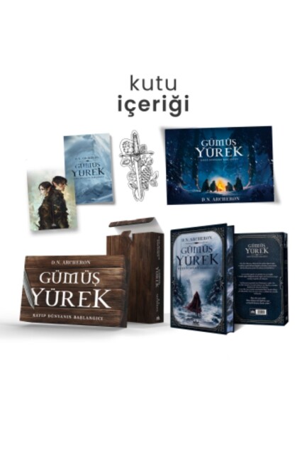 GÜMÜŞ YÜREK - 1 : KAYIP DÜNYANIN BAŞLANGICI - CİLTLİ ÖZEL KUTULU - EPHESUS YAYINLARI
