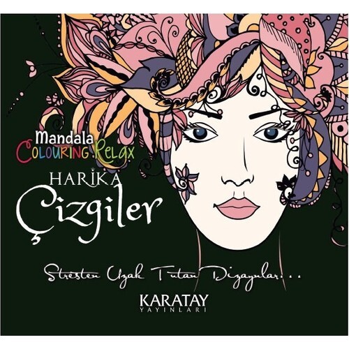 HARİKA ÇİZGİLER - MANDALA COLOURING RELAX - KARATAY YAYINLARI