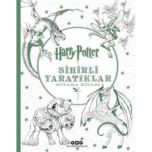 HARRY POTTER SİHİRLİ YARATIKLAR BOYAMA KİTABI - YAPI KREDİ YAYINLARI