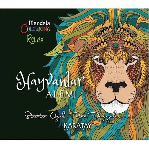 HAYVANLAR ALEMİ - MANDALA COLOURING RELAX - KARATAY YAYINLARI