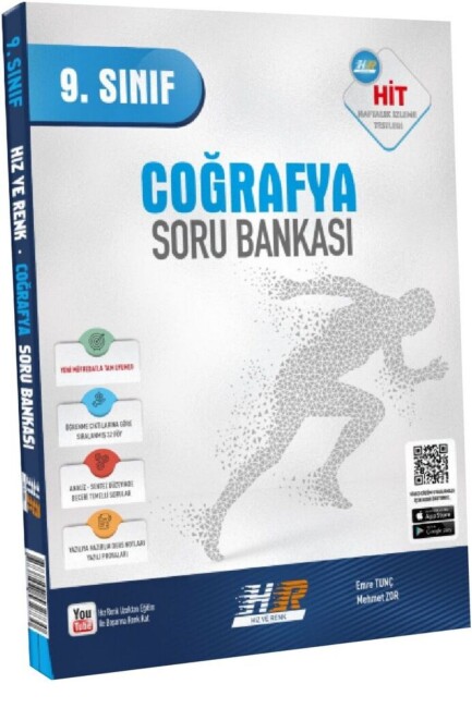 HIZ ve RENK 9.Sınıf COĞRAFYA HİT SORU BANKASI - HIZ VE RENK YAYINLARI