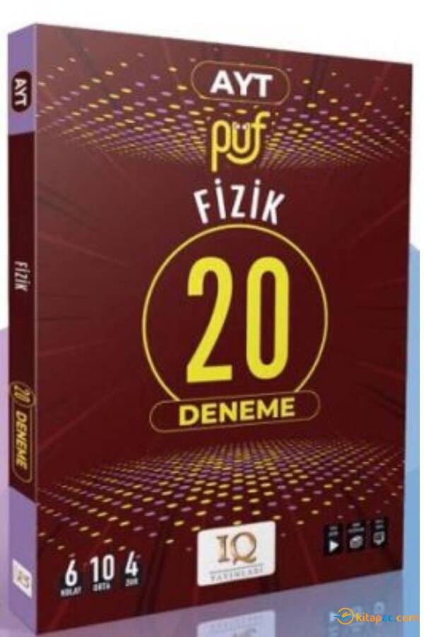 IQ YAYINLARI AYT FİZİK PÜF 20 BRANŞ DENEME - 1