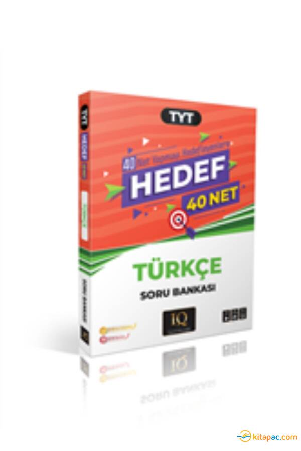 IQ YAYINLARI TYT TÜRKÇE HEDEF 40 SORU BANKASI - 1