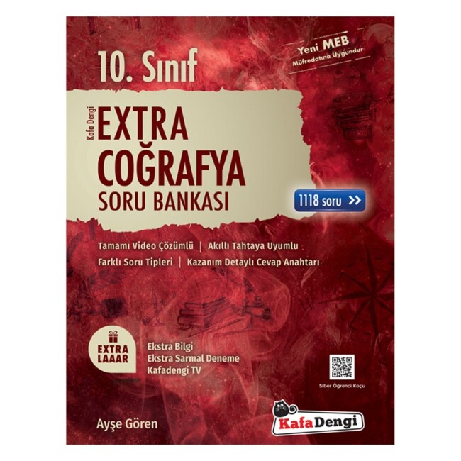 KAFADENGİ 10.Sınıf EXTRA COĞRAFYA SORU BANKASI - KAFADENGİ YAYINLARI