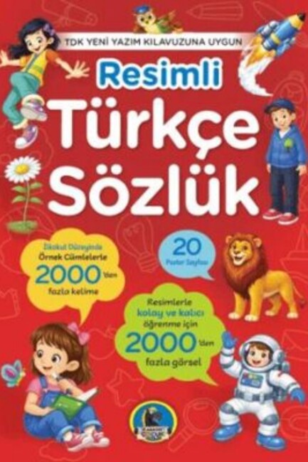 RESİMLİ TÜRKÇE SÖZLÜK BÜYÜK BOY - KARATAY YAYINLARI