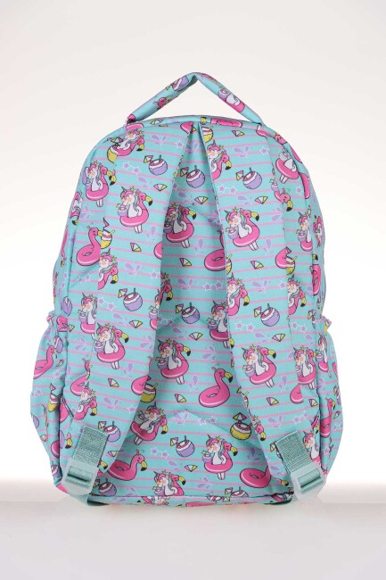 KAUKKO KIDS & LOVE UNICORN SIRT ÇANTASI RUGAN - PUL - KAUKKO